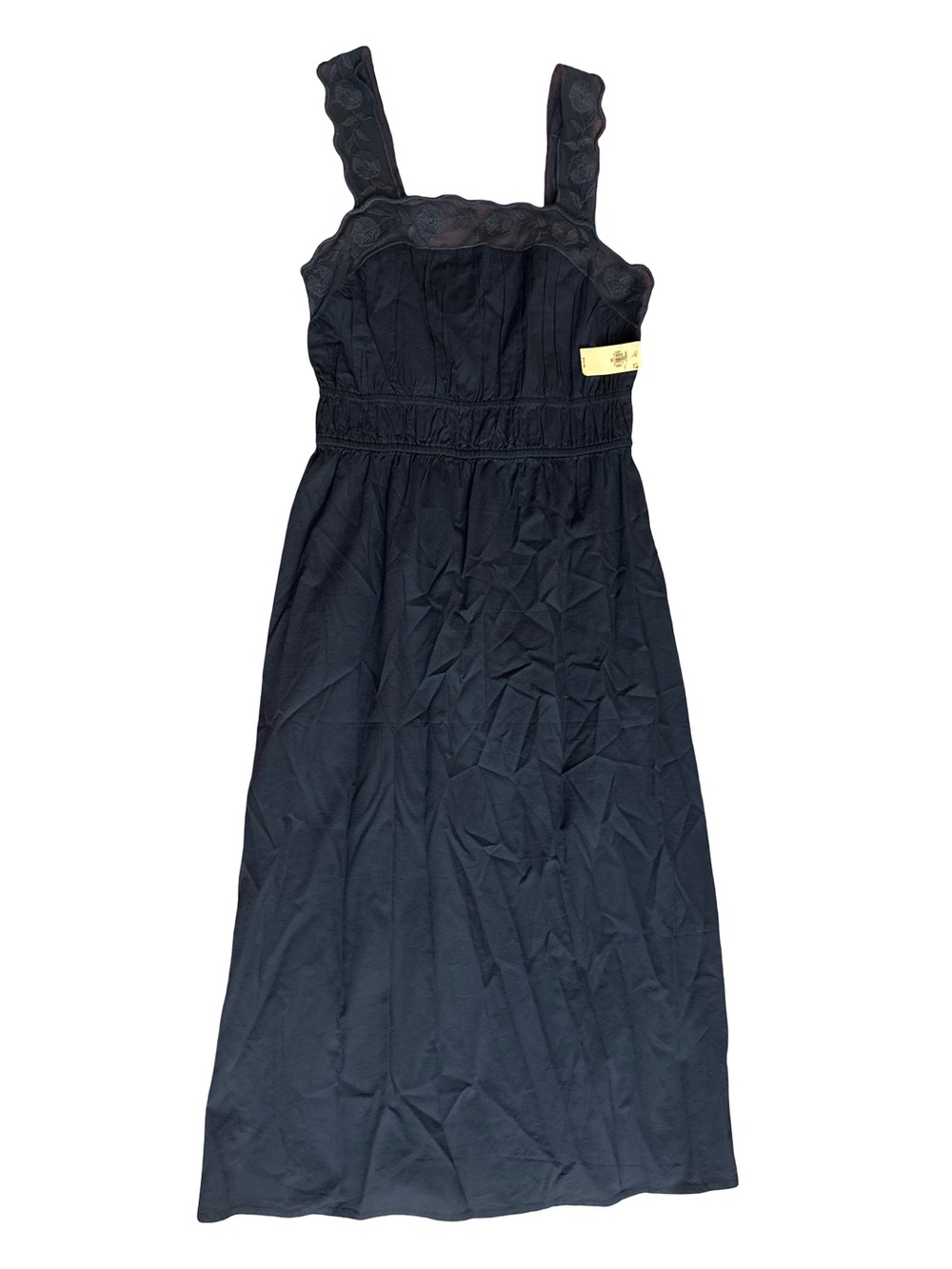 Old Navy Navy Sleeveless Smocked-Waist Maxi Dress